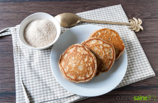 Blinis au sarrasin sans gluten ni lactose