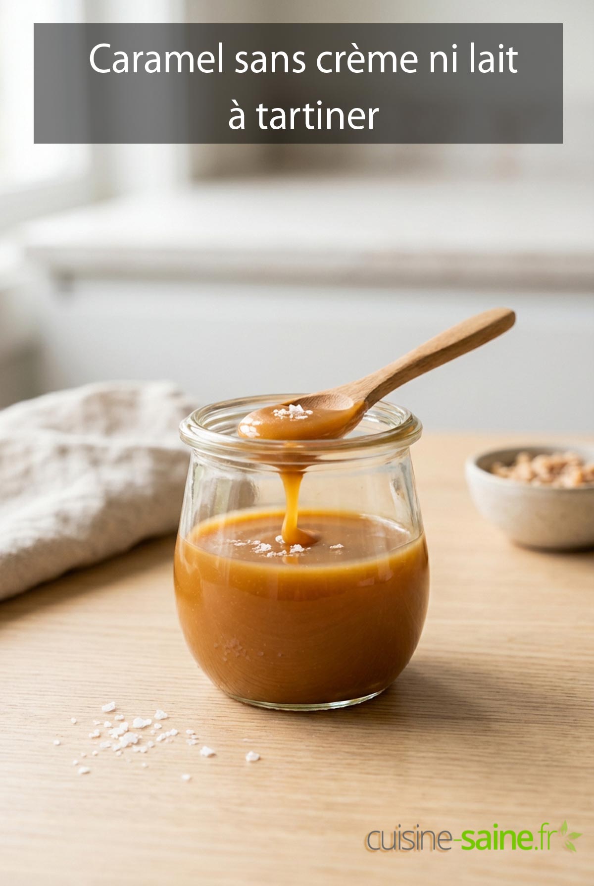 Recette de caramel sans crème à tartiner