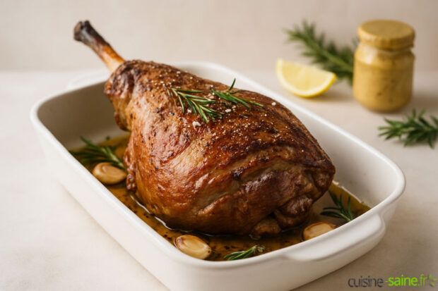 Cuisson du gigot d’agneau au four + calculateur du temps de cuisson