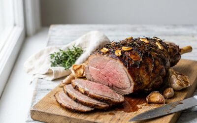 Cuisson du gigot d’agneau au four + calculateur du temps de cuisson
