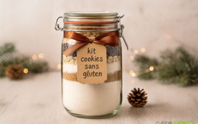 Kit cookies à faire soi-même en bocal sans gluten