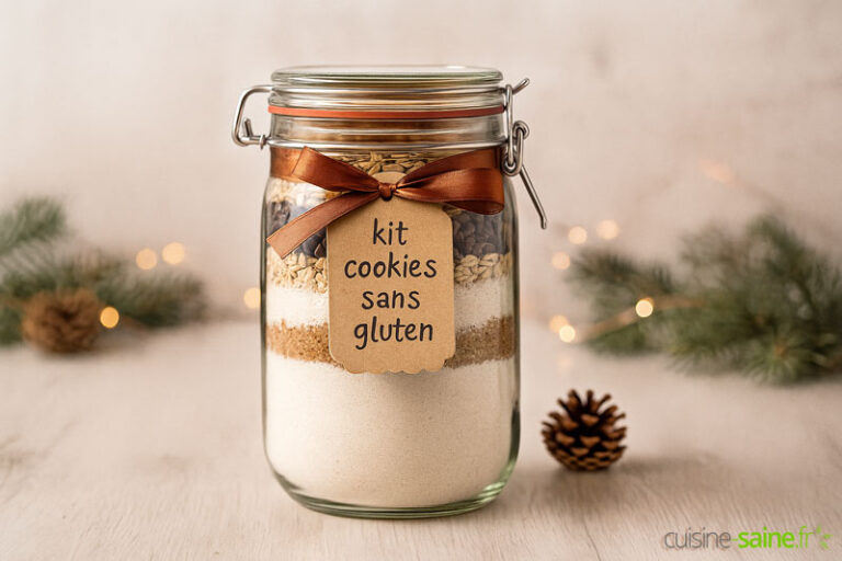 Kit cookies à faire soi-même en bocal sans gluten