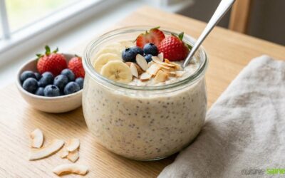 Overnight porridge sans gluten sans lactose