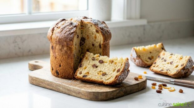 Panettone sans gluten ni lactose