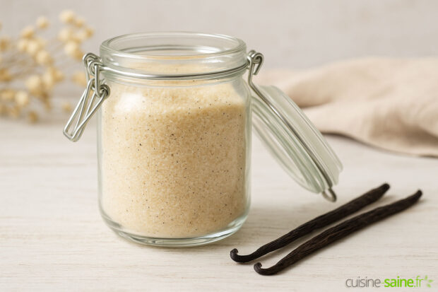 Recette de sucre vanillé maison
