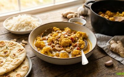 Recette de chou-fleur à l’indienne crémeux au lait de coco