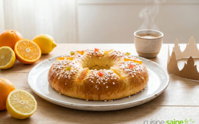 Couronne galette des rois sans gluten et sans lactose : ma recette briochée