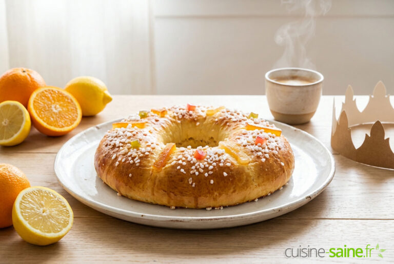 Couronne galette des rois sans gluten et sans lactose