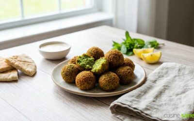 Falafels verts vegan sans gluten