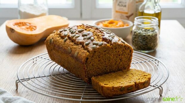 Pain moelleux à la butternut sans gluten sans lactose