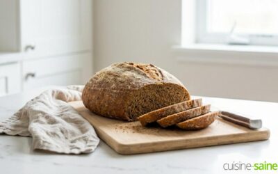 Pain sans gluten au psyllium : mie moelleuse et croûte dorée, vegan