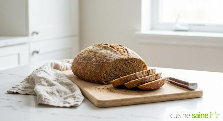 Pain sans gluten au psyllium vegan
