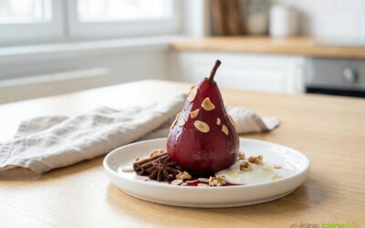 Poires au vin : le dessert d’hiver qui réchauffe les cœurs