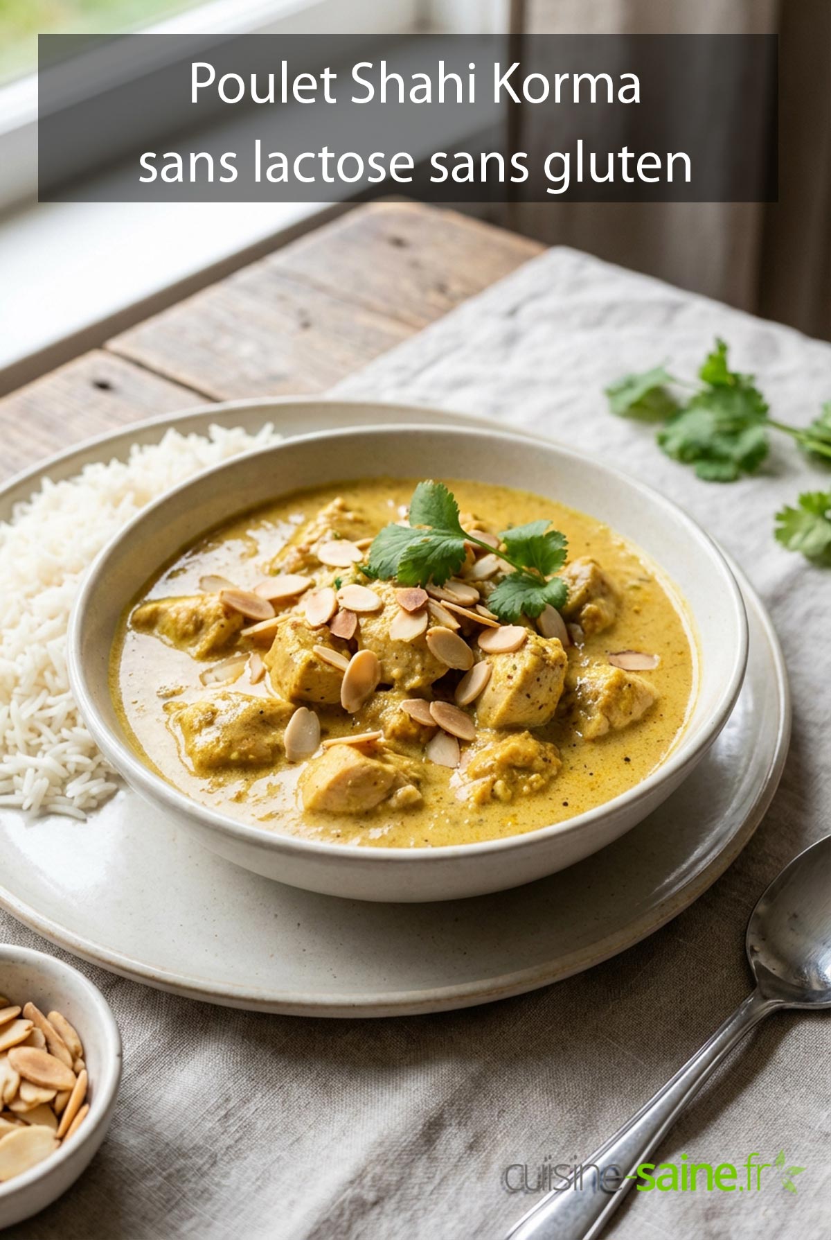 Recette de poulet Shahi Korma