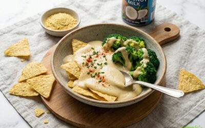 L’ultime sauce fromagère vegan pour napper vos tacos, burgers et frites