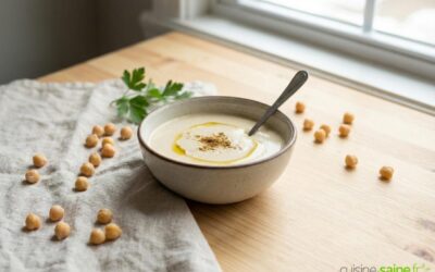 Sauce pour falafel crémeuse au tahini