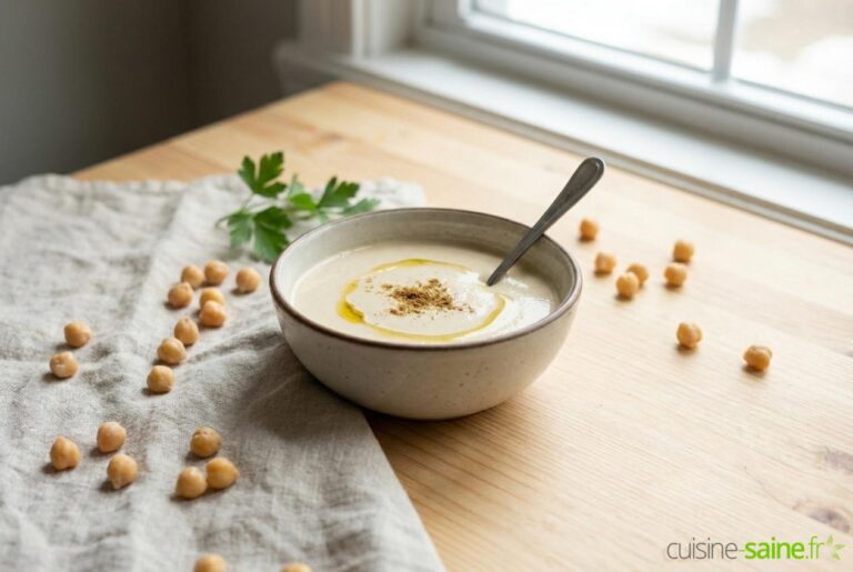 Sauce pour falafel crémeuse au tahini