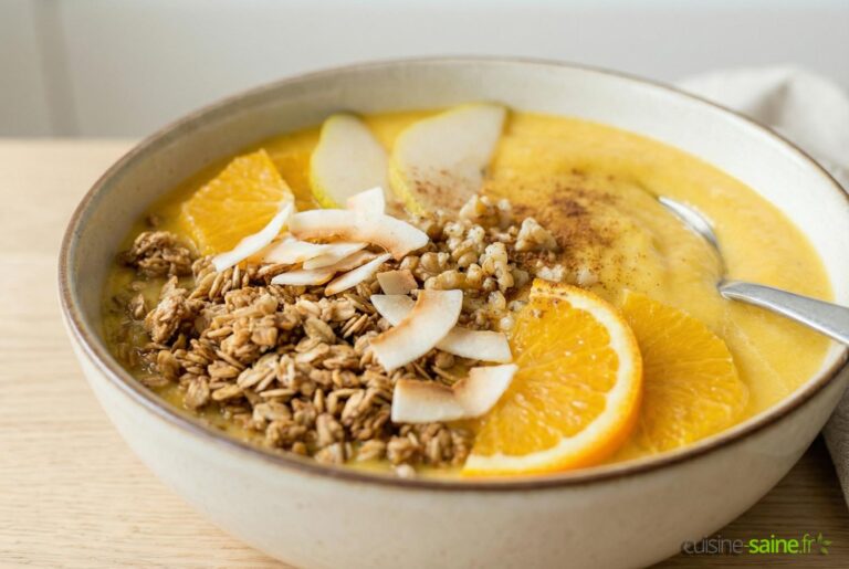 Smoothie bowl d’hiver