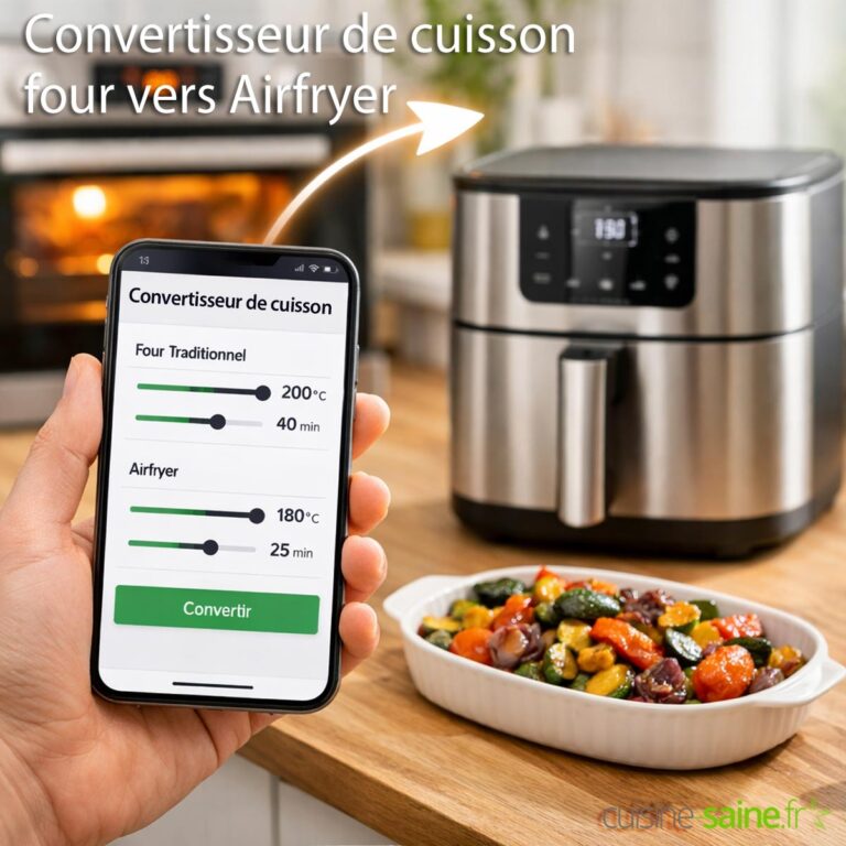 Convertisseur four vers Airfryer