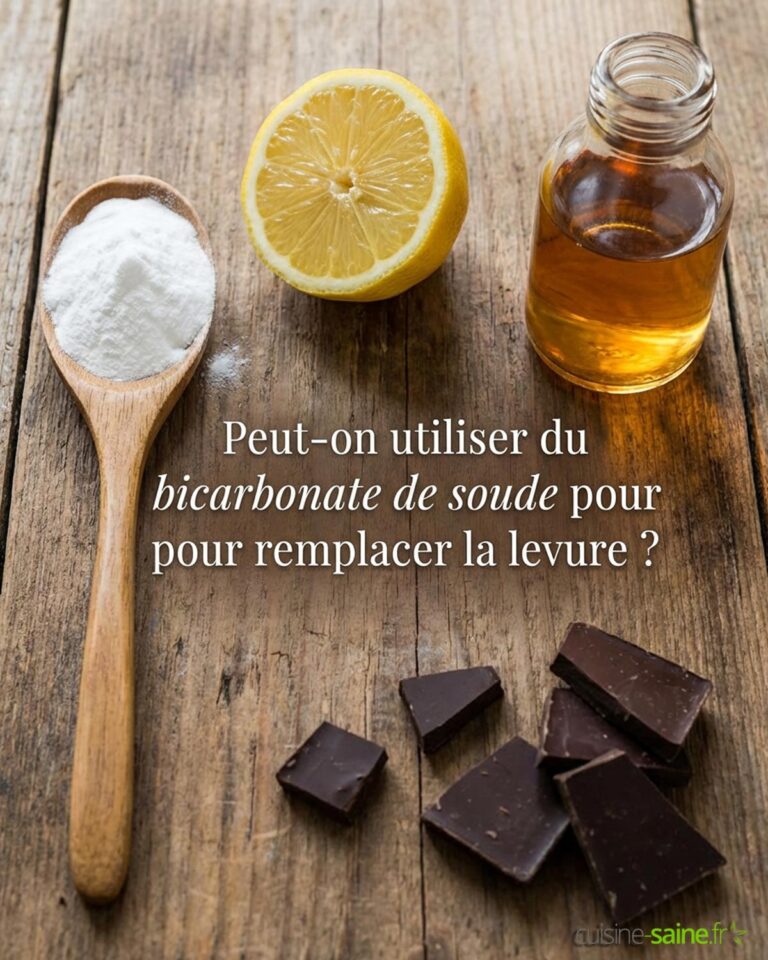 Peut-on utiliser du bicarbonate de soude pour remplacer la levure ?