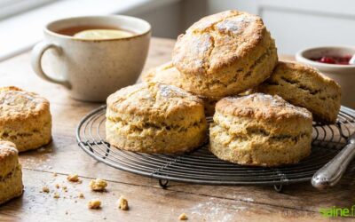 Scones sans gluten et sans lactose faciles pour le tea time