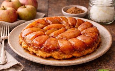 Tarte tatin sans gluten & sans lactose