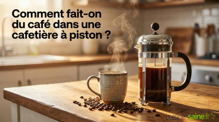 Comment fait-on du café dans une cafetière à piston ?