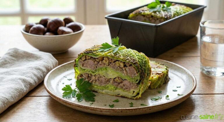 Chou farci façon terrine