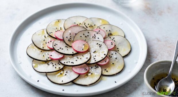 Recette du Carpaccio de radis