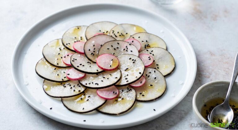 Recette du Carpaccio de radis