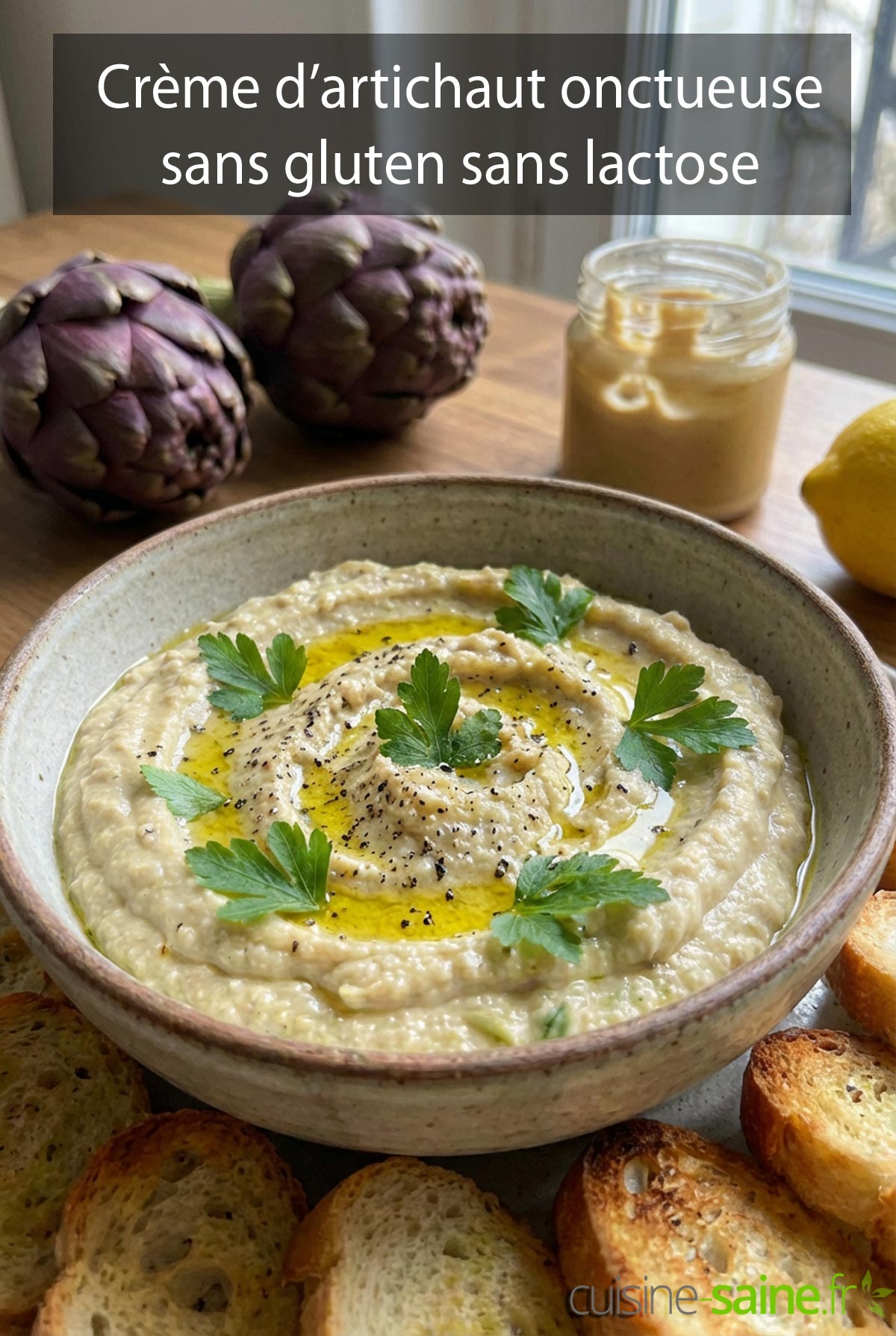 Crème d’artichaut onctueuse