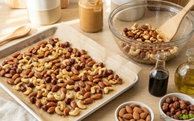 Recette d’oléagineux torréfiés au tamari