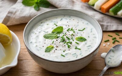 Sauce yaourt aux herbes sans lactose