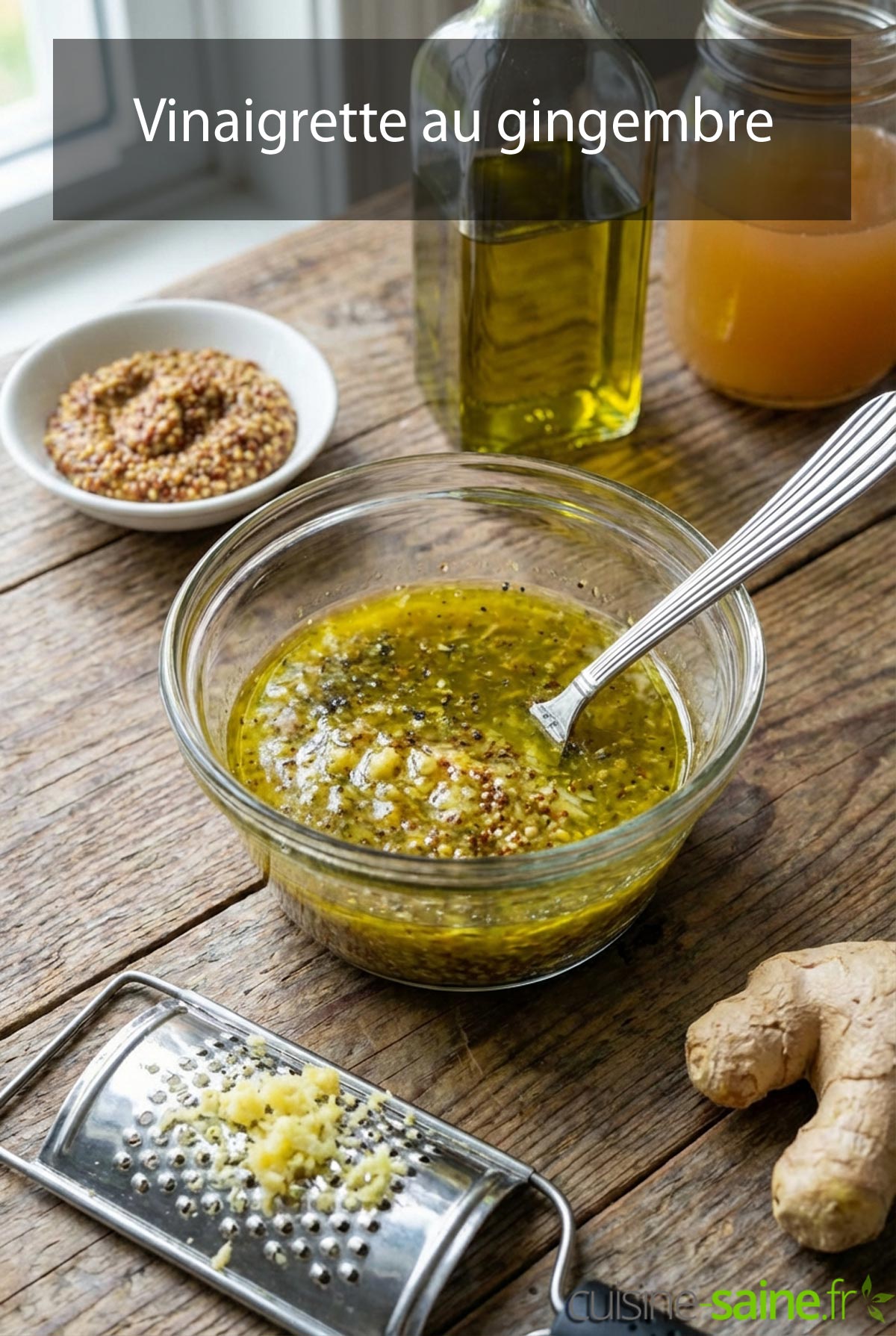 Vinaigrette au gingembre