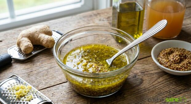 Vinaigrette au gingembre