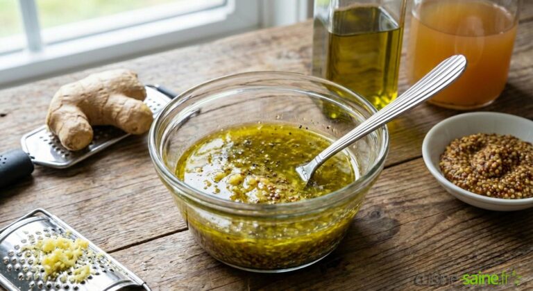 Vinaigrette au gingembre