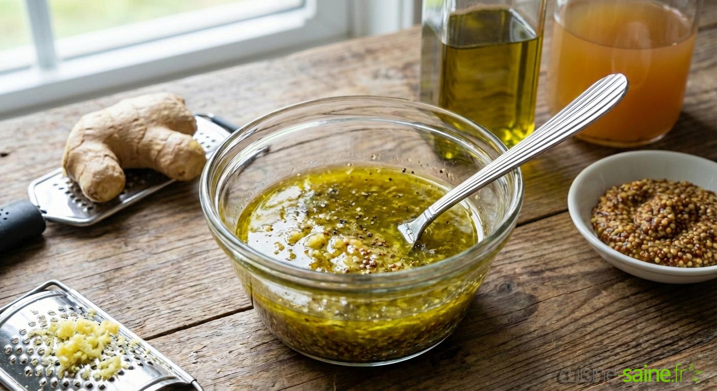 Vinaigrette au gingembre