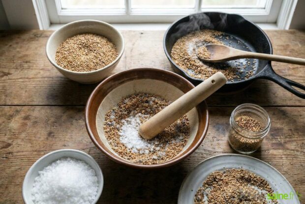 Recette du gomasio maison