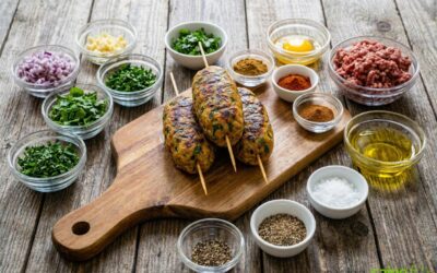 Keftas de bœuf aux herbes et épices douces