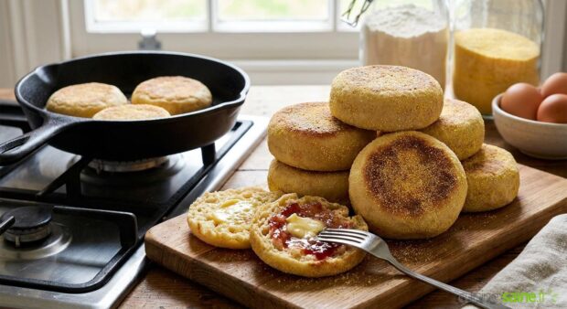 Muffins anglais sans gluten