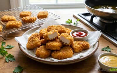 Nuggets de poulet maison croustillants sans gluten
