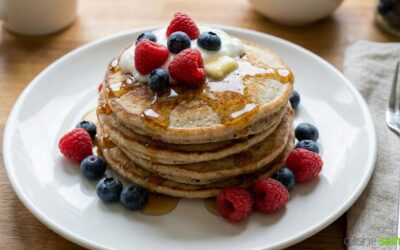 Pancakes au levain sans gluten moelleux à souhait