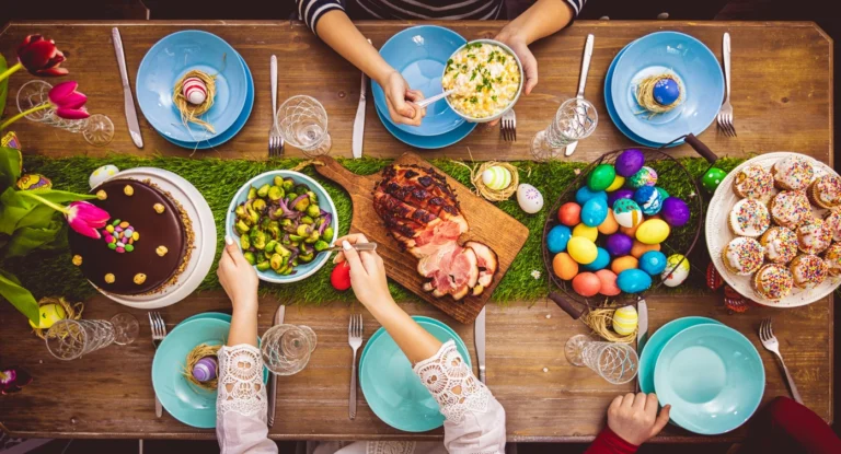 plan de table de Pâques