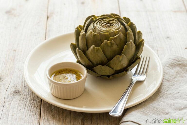 Recette de l'artichaut en vinaigrette, le classique cuisson vapeur