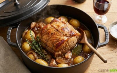 Recette de rôti de porc en cocotte