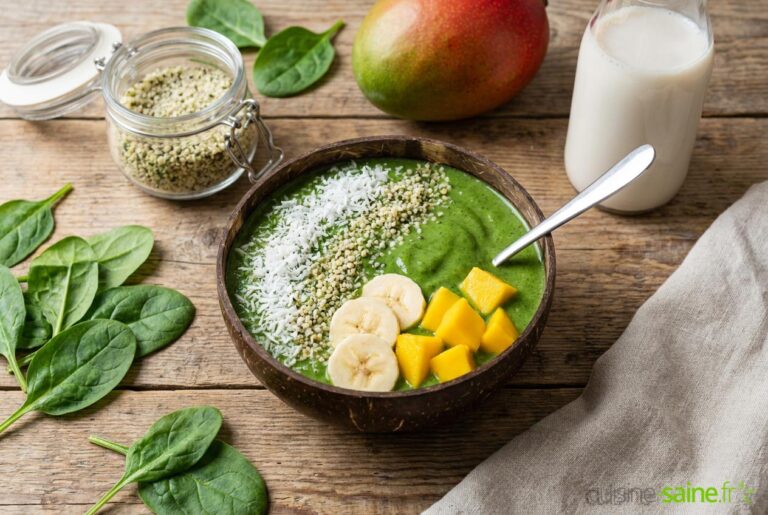 Smoothie bowl protéiné "Green Energy"