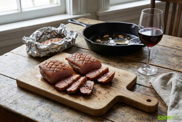 Cuisson du magret de canard au four + calculateur de temps de cuisson selon le poids