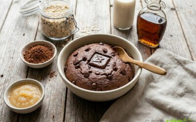 Bowlcake healthy au chocolat sans œuf