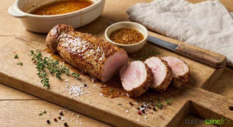 Cuisson du filet mignon de porc au four + calculateur de temps de cuisson selon le poids