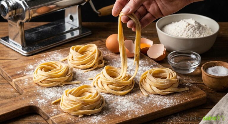 Pâtes fraîches sans gluten maison